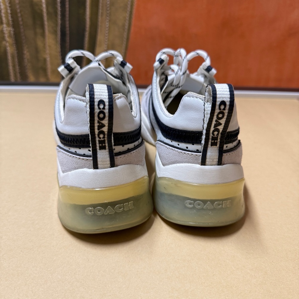 Coach White Citysole Runner Women Shoes 7.5B - Picture 6 of 8